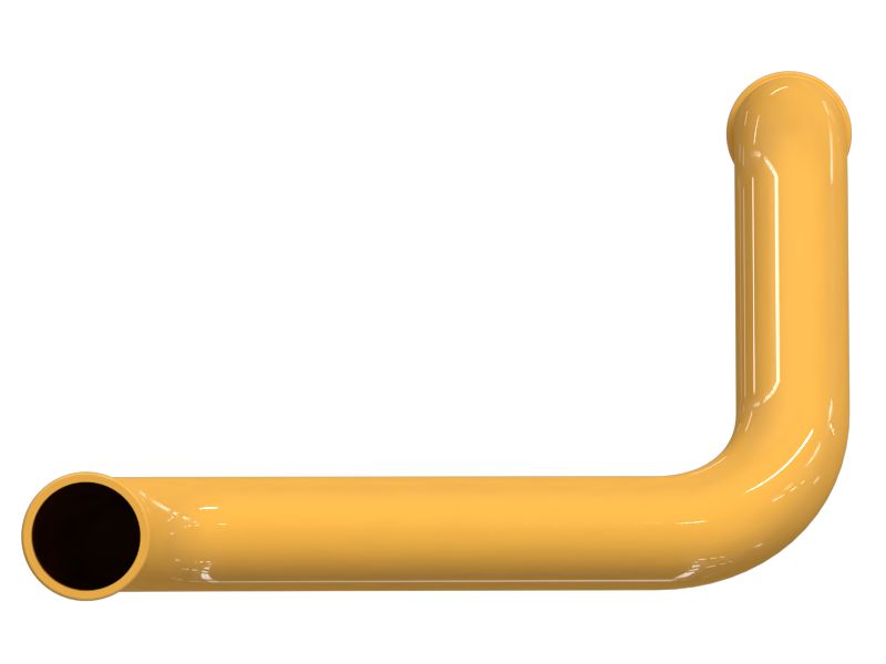 Стальной патрубок в сборе