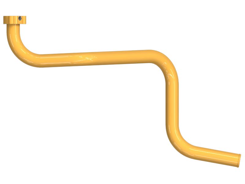 Стальная труба трубопровода охладителя гидравлического масла диаметром 69,85 мм