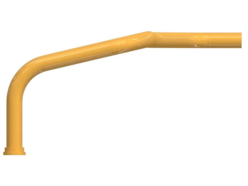 Стальной патрубок в сборе