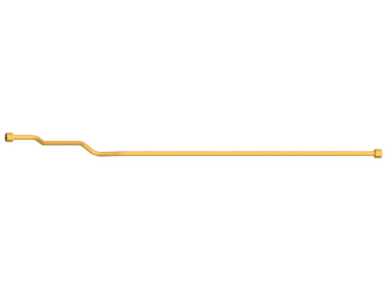 Жидкостный патрубок с торцевой накидной гайкой 15,88 мм