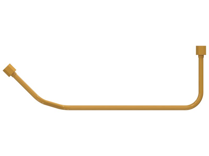 Стальная труба вентиляционного трубопровода наружного диаметра 9,52 мм