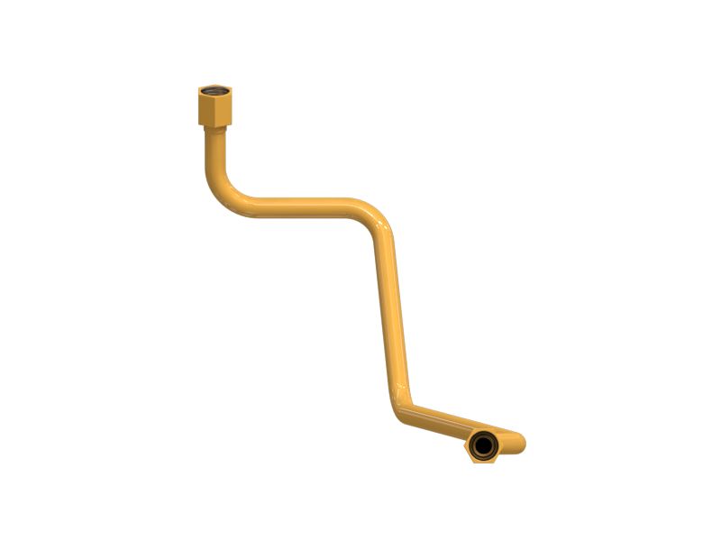 Топливный патрубок с со штуцером с наружным диаметром 15,88 мм