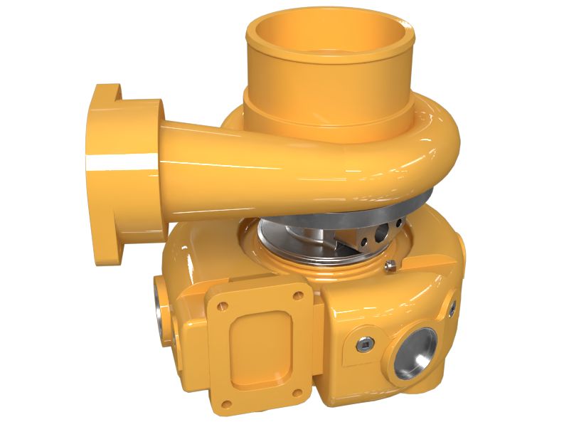 ТУРБОКОМПРЕССОР В СБОРЕ