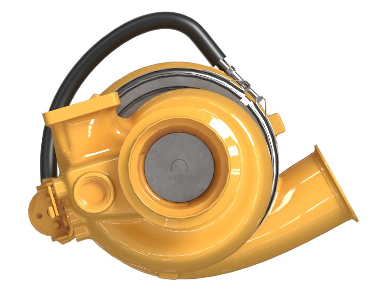 Блок основного турбокомпрессора