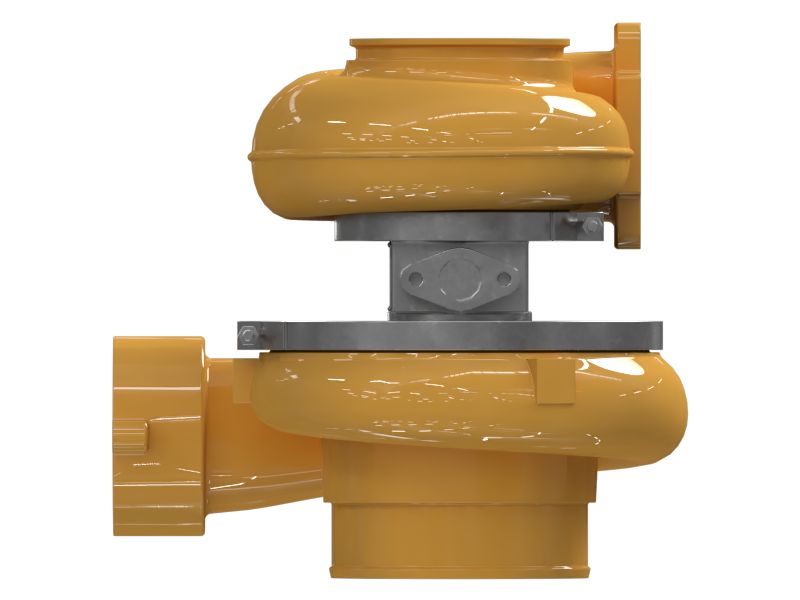 БЛОК ОСНОВНОГО ТУРБОКОМПРЕССОРА