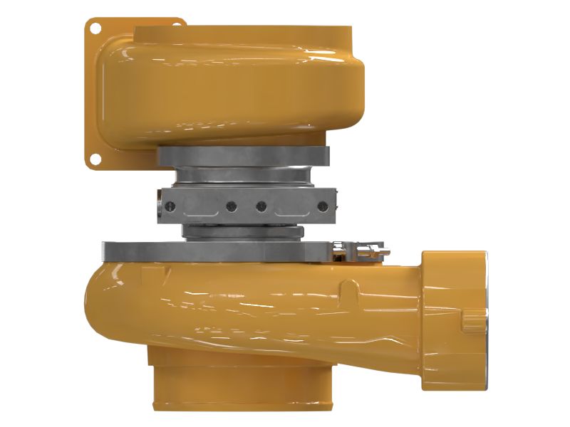 БЛОК ОСНОВНОГО ТУРБОКОМПРЕССОРА