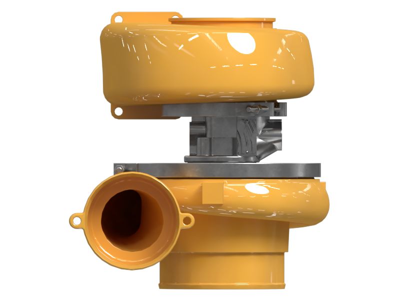 БЛОК ОСНОВНОГО ТУРБОКОМПРЕССОРА