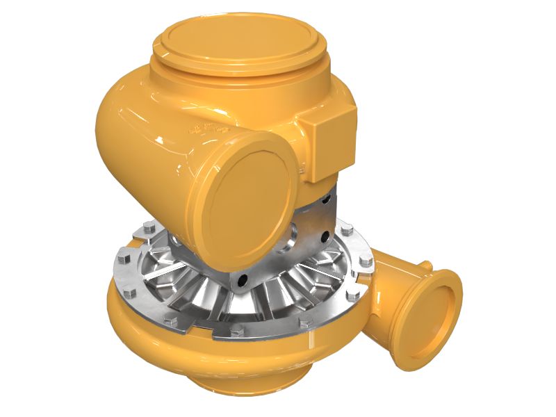 БЛОК ОСНОВНОГО ТУРБОКОМПРЕССОРА