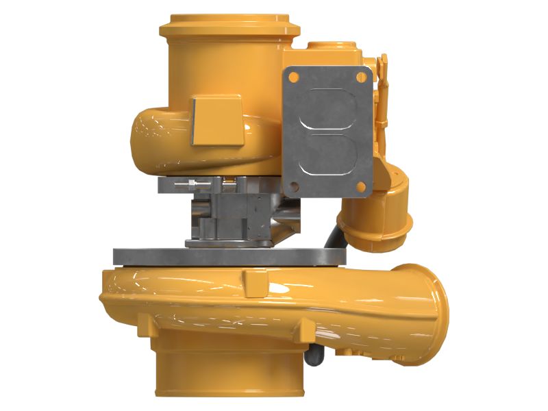 БЛОК ОСНОВНОГО ТУРБОКОМПРЕССОРА
