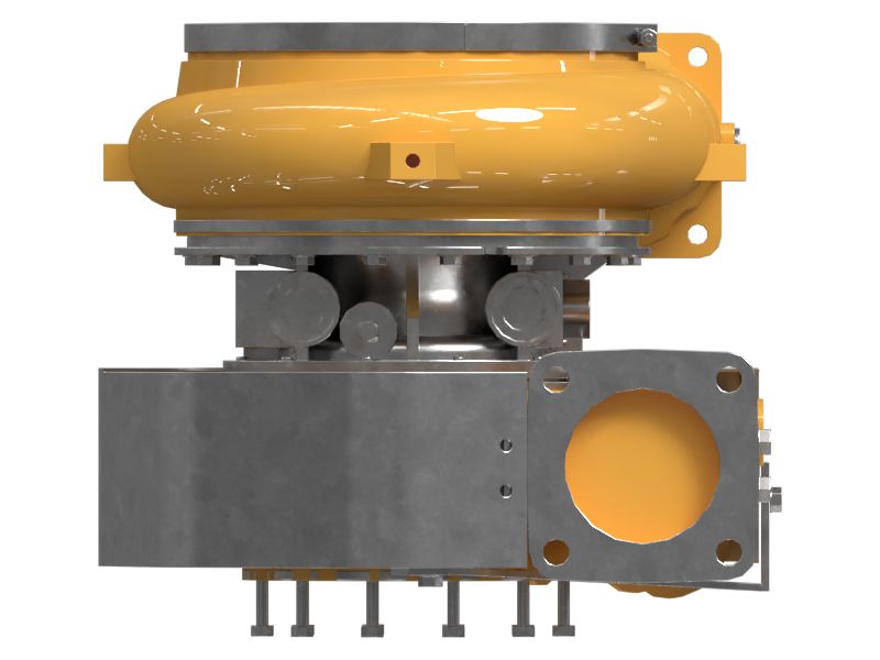БЛОК ОСНОВНОГО ТУРБОКОМПРЕССОРА