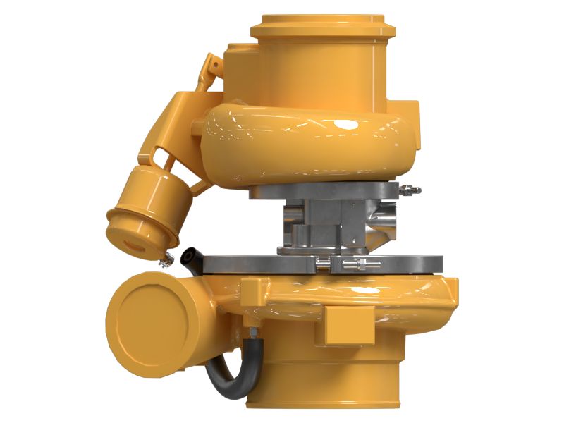 БЛОК ОСНОВНОГО ТУРБОКОМПРЕССОРА