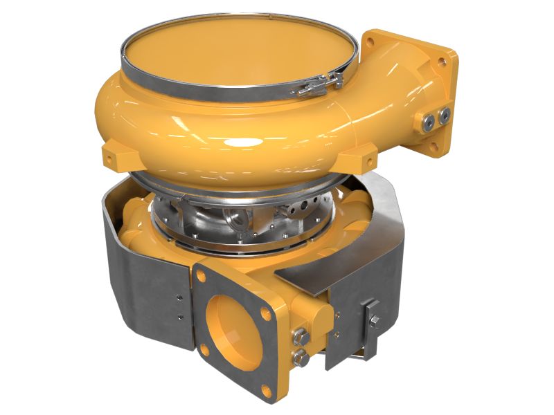 БЛОК ОСНОВНОГО ТУРБОКОМПРЕССОРА