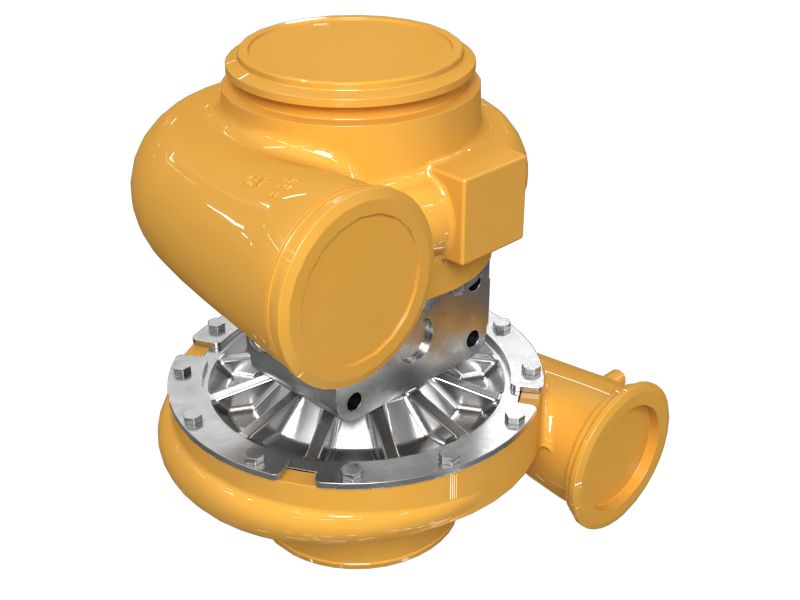 БЛОК ОСНОВНОГО ТУРБОКОМПРЕССОРА