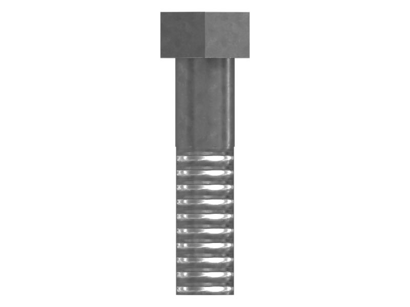 Болт с шестигранной головкой 1/2"-13 x 2