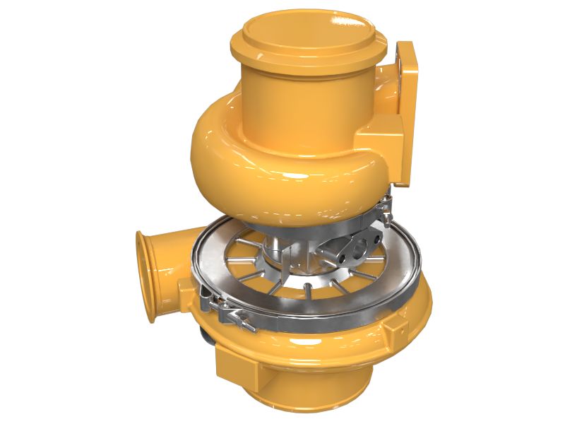 БЛОК ОСНОВНОГО ТУРБОКОМПРЕССОРА