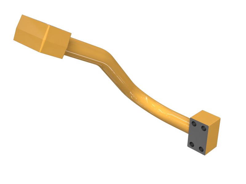 317-4758: Fluid Carrying Tube Assembly 317-4758 Caterpillar