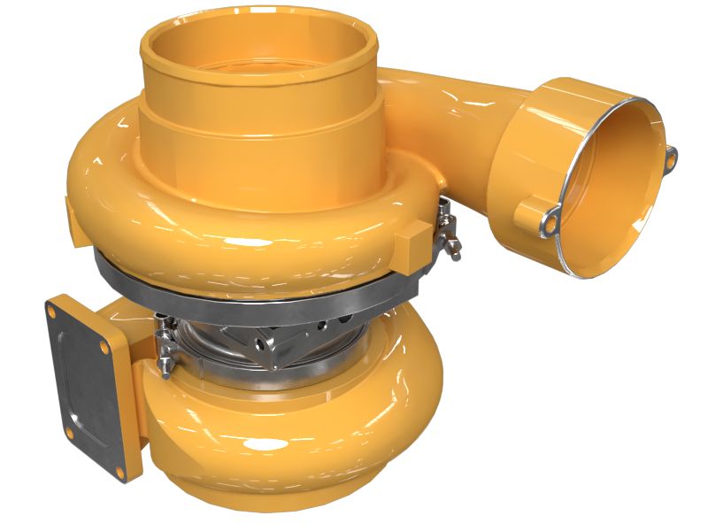 БЛОК ОСНОВНОГО ТУРБОКОМПРЕССОРА