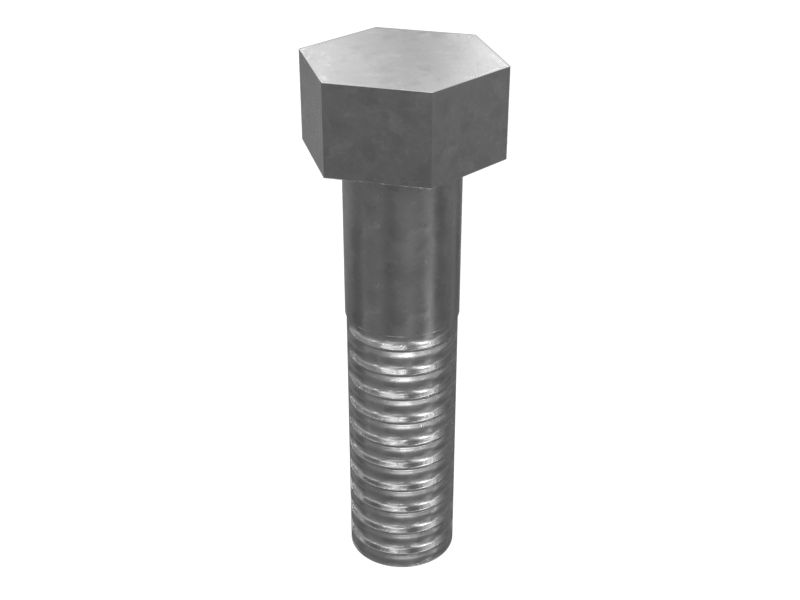 1A-1460: Болт з шестигранною головкою 1/2''-13 x 2''