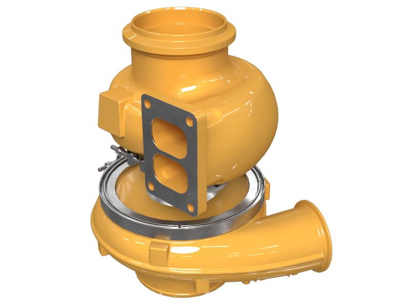 10R-5428: БЛОК ОСНОВНОГО ТУРБОКОМПРЕССОРА