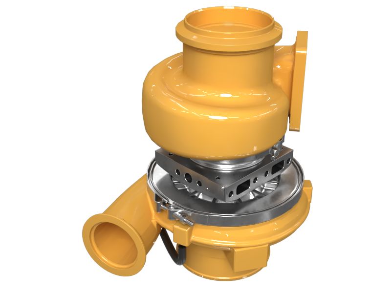 БЛОК ОСНОВНОГО ТУРБОКОМПРЕССОРА