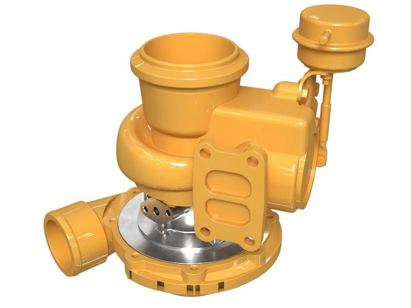 БЛОК ТУРБОКОМПРЕССОРА