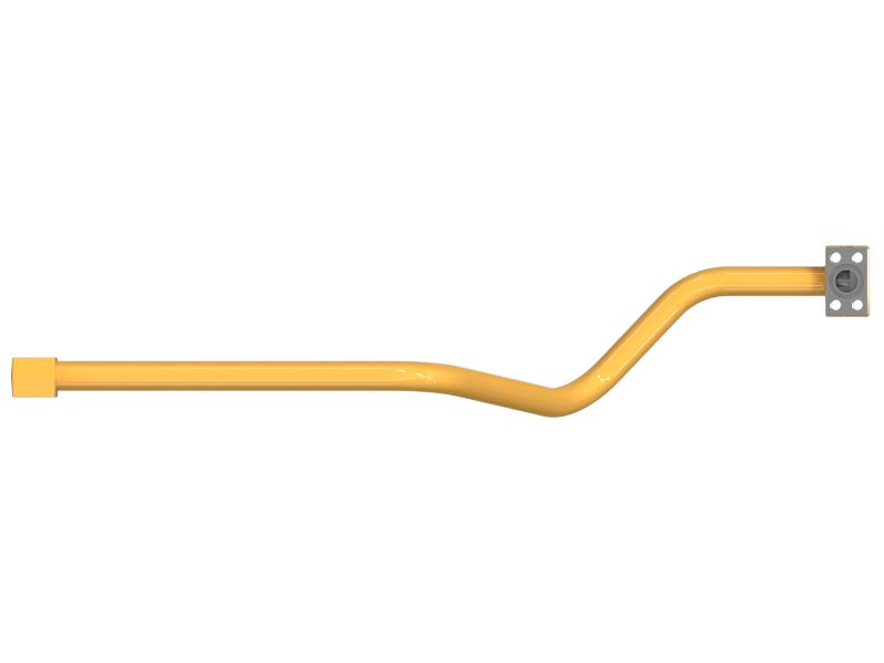 Стальной патрубок в сборе
