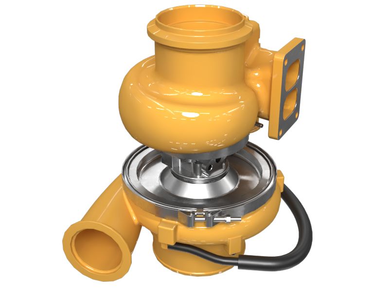 Блок основного турбокомпрессора