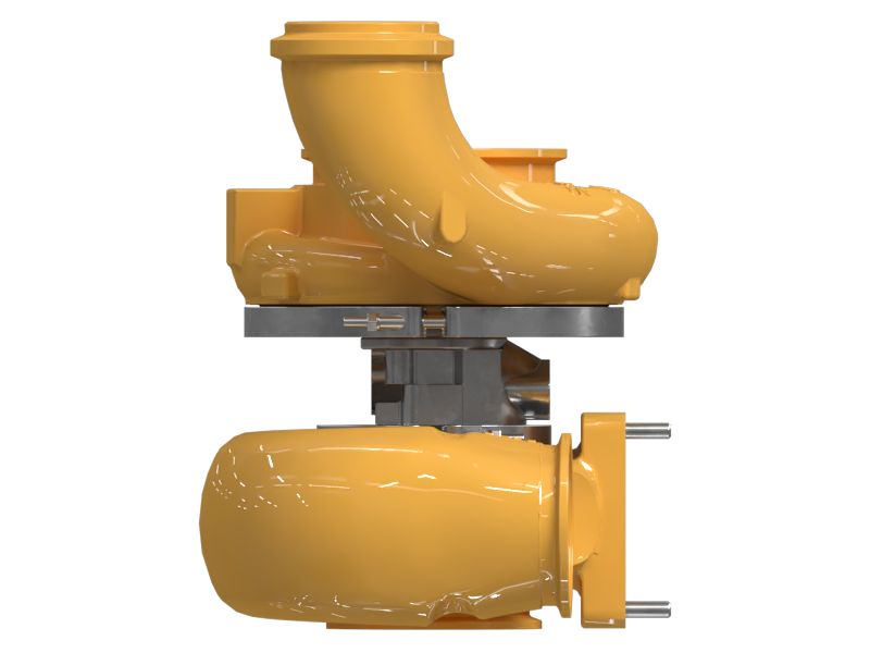 БЛОК ОСНОВНОГО ТУРБОКОМПРЕССОРА