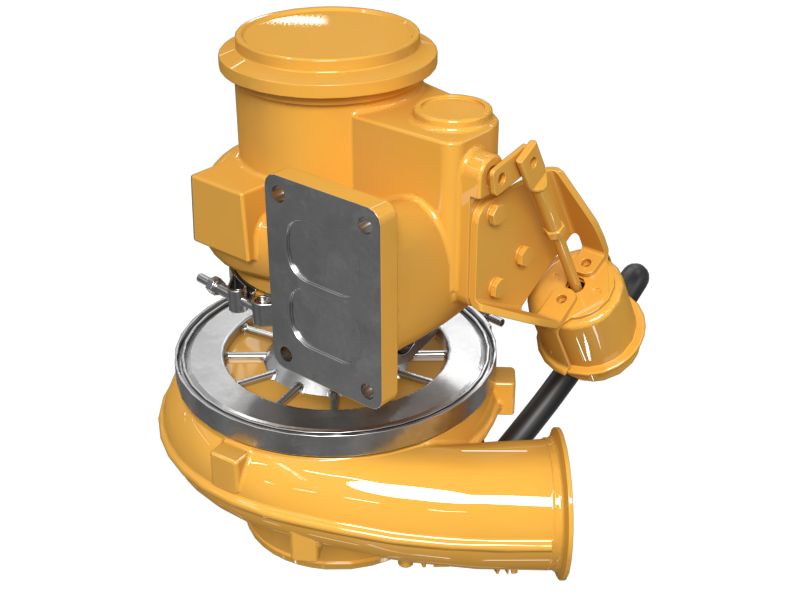 БЛОК ОСНОВНОГО ТУРБОКОМПРЕССОРА