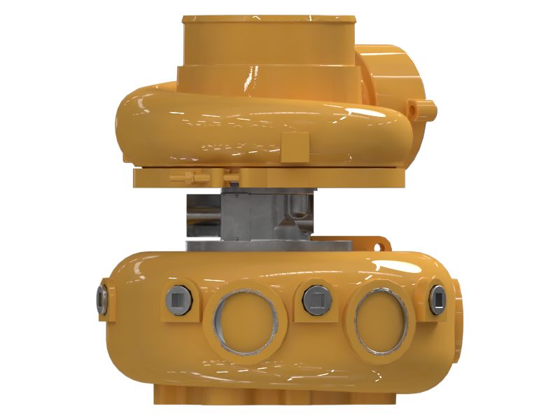 БЛОК ОСНОВНОГО ТУРБОКОМПРЕССОРА