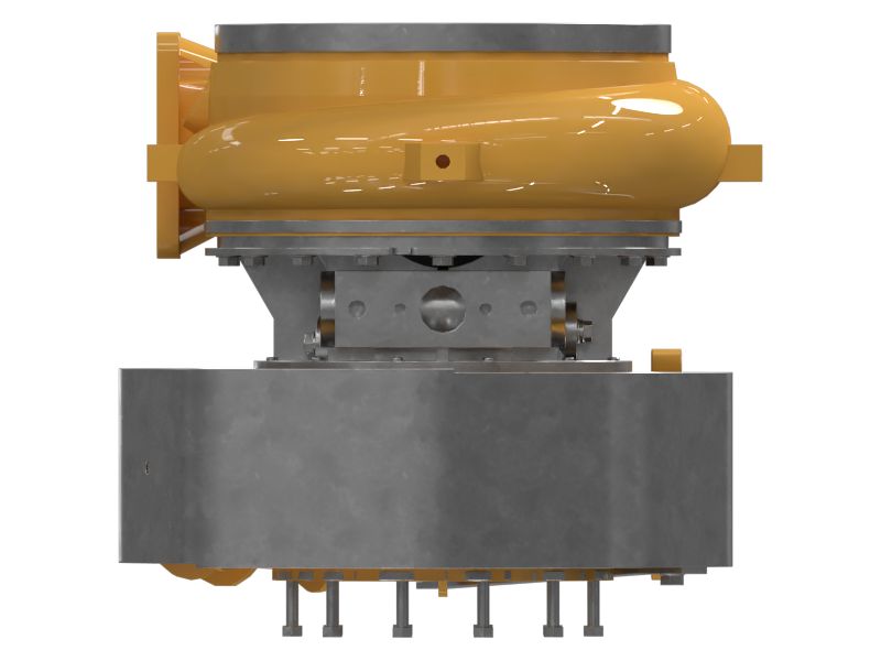 БЛОК ОСНОВНОГО ТУРБОКОМПРЕССОРА