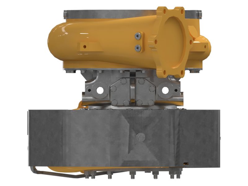 БЛОК ОСНОВНОГО ТУРБОКОМПРЕССОРА