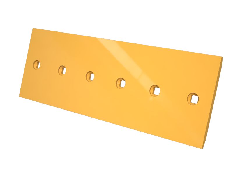 Режущая кромка стального профиля длиной 900 мм