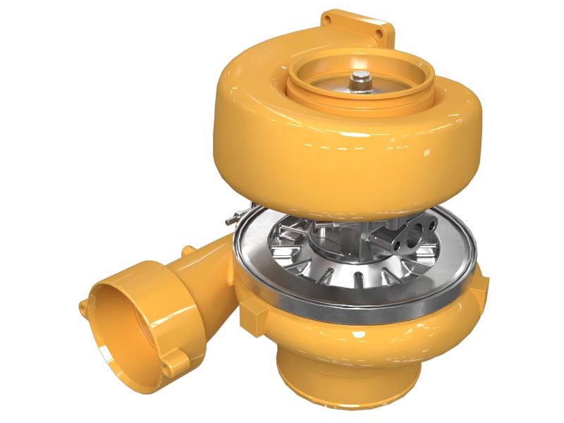 БЛОК ОСНОВНОГО ТУРБОКОМПРЕССОРА