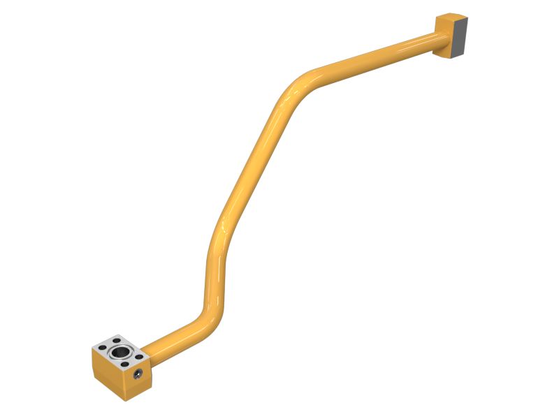 Стальной патрубок в сборе