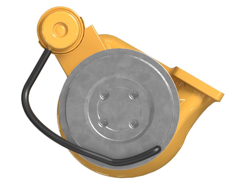 БЛОК ОСНОВНОГО ТУРБОКОМПРЕССОРА