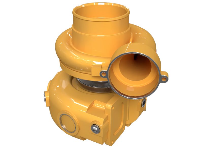 БЛОК ОСНОВНОГО ТУРБОКОМПРЕССОРА