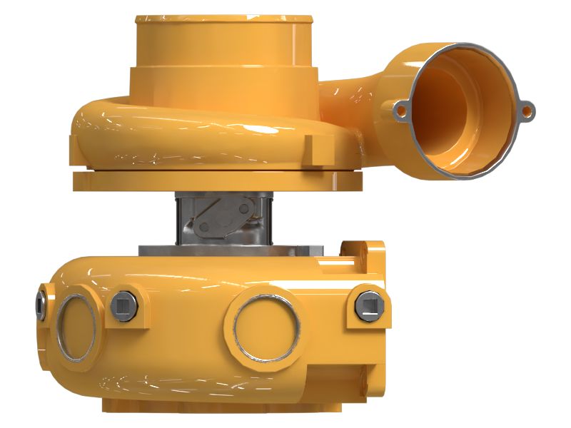 БЛОК ОСНОВНОГО ТУРБОКОМПРЕССОРА