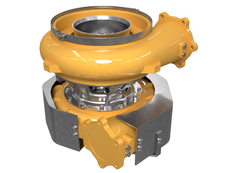 БЛОК ТУРБОКОМПРЕССОРА