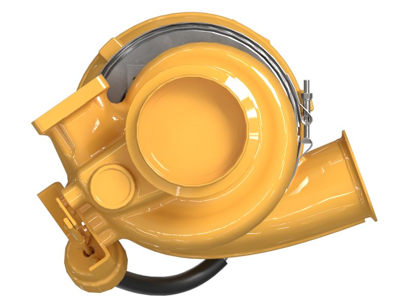 БЛОК ОСНОВНОГО ТУРБОКОМПРЕССОРА