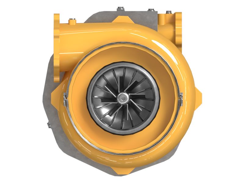 БЛОК ТУРБОКОМПРЕССОРА