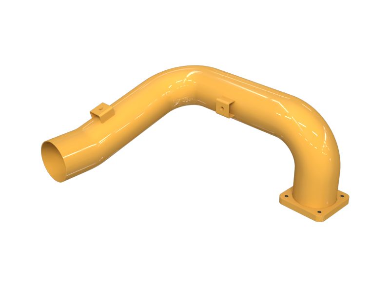 271-7377: 123.7mm ID Air Intake Lines Tube | CATCorp