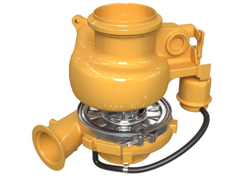 20R-3680: БЛОК ОСНОВНОГО ТУРБОКОМПРЕССОРА