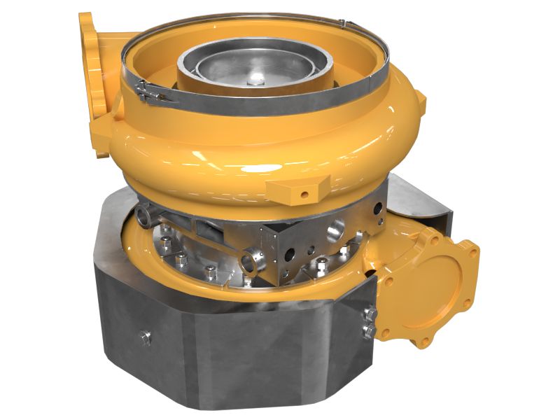 БЛОК ОСНОВНОГО ТУРБОКОМПРЕССОРА