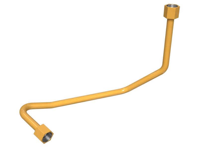 415-7501: Hydraulic Oil Cooler Lines Tube Assembly 415-7501 Caterpillar