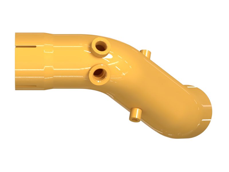 Стальной патрубок в сборе