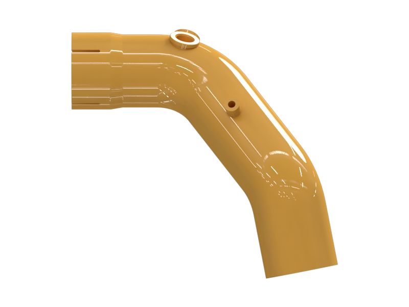 Стальной патрубок в сборе