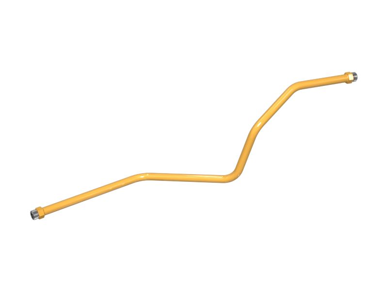 Патрубок блока трубопроводов цилиндра рукояти в сборе