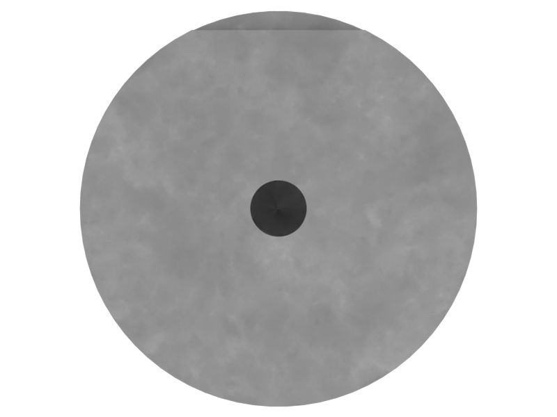 100mm Diameter Tapered Pin