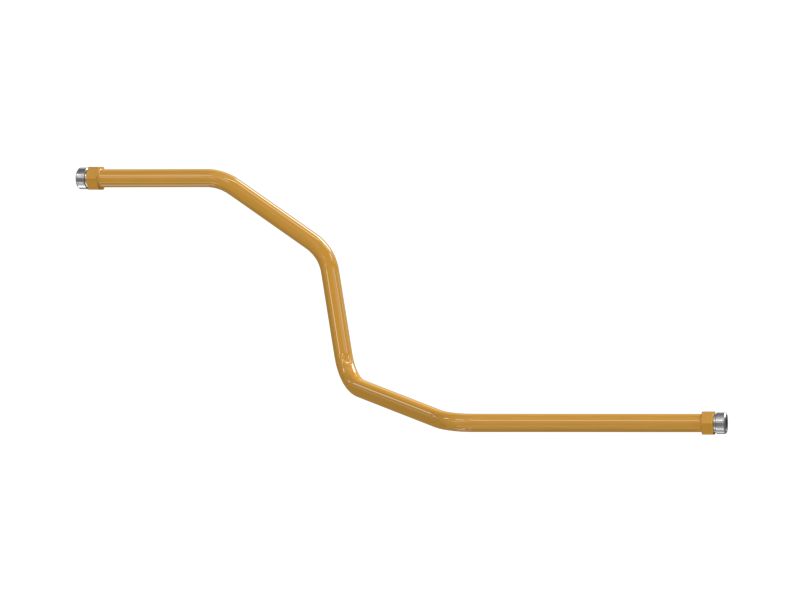 Патрубок блока трубопроводов цилиндра рукояти в сборе